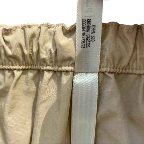 VICTORIA’S SECRET PINK CHLOE X HALLE Women’s Parachute Pants Light Sand M - Picture 6 of 9